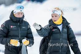 09.12.2022, Beitostolen, Norway (NOR): Maja Dahlqvist (SWE), Frida Karlsson (SWE), (l-r)  - FIS world cup cross-country, individual sprint, Beitostolen (NOR). www.nordicfocus.com. © Modica/NordicFocus. Every downloaded picture is fee-liable.
