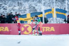 09.12.2022, Beitostolen, Norway (NOR): Tiril Udnes Weng (NOR), Ingrid Hallquist (SWE), Lena Quintin (FRA), Barbora Antosova (CZE), (l-r)  - FIS world cup cross-country, individual sprint, Beitostolen (NOR). www.nordicfocus.com. © Modica/NordicFocus. Every downloaded picture is fee-liable.