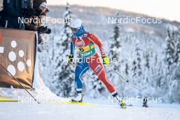 11.12.2022, Beitostolen, Norway (NOR): Flora Dolci (FRA) - FIS world cup cross-country, mixed relay, Beitostolen (NOR). www.nordicfocus.com. © Modica/NordicFocus. Every downloaded picture is fee-liable.
