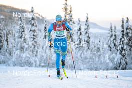 11.12.2022, Beitostolen, Norway (NOR): Svyatoslav Matassov (KAZ) - FIS world cup cross-country, mixed relay, Beitostolen (NOR). www.nordicfocus.com. © Modica/NordicFocus. Every downloaded picture is fee-liable.