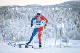 11.12.2022, Beitostolen, Norway (NOR): Jules Chappaz (FRA) - FIS world cup cross-country, mixed relay, Beitostolen (NOR). www.nordicfocus.com. © Modica/NordicFocus. Every downloaded picture is fee-liable.