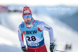 18.12.2022, Davos, Switzerland (SUI): Cyril Faehndrich (SUI) - FIS world cup cross-country, 20km, Davos (SUI). www.nordicfocus.com. © Modica/NordicFocus. Every downloaded picture is fee-liable.