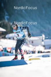 18.12.2022, Davos, Switzerland (SUI): Ben Ogden (USA) - FIS world cup cross-country, 20km, Davos (SUI). www.nordicfocus.com. © Modica/NordicFocus. Every downloaded picture is fee-liable.
