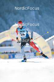 18.12.2022, Davos, Switzerland (SUI): Antoine Cyr (CAN) - FIS world cup cross-country, 20km, Davos (SUI). www.nordicfocus.com. © Modica/NordicFocus. Every downloaded picture is fee-liable.
