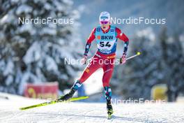 18.12.2022, Davos, Switzerland (SUI): Johannes Hoesflot Klaebo (NOR) - FIS world cup cross-country, 20km, Davos (SUI). www.nordicfocus.com. © Modica/NordicFocus. Every downloaded picture is fee-liable.