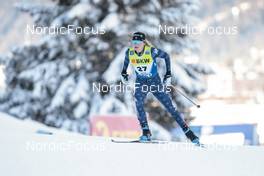 18.12.2022, Davos, Switzerland (SUI): Jessie Diggins (USA) - FIS world cup cross-country, 20km, Davos (SUI). www.nordicfocus.com. © Modica/NordicFocus. Every downloaded picture is fee-liable.