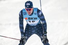 18.12.2022, Davos, Switzerland (SUI): Zak Ketterson (USA) - FIS world cup cross-country, 20km, Davos (SUI). www.nordicfocus.com. © Modica/NordicFocus. Every downloaded picture is fee-liable.