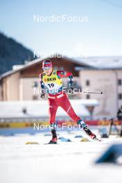 18.12.2022, Davos, Switzerland (SUI): Lotta Udnes Weng (NOR) - FIS world cup cross-country, 20km, Davos (SUI). www.nordicfocus.com. © Modica/NordicFocus. Every downloaded picture is fee-liable.