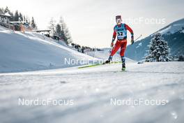 18.12.2022, Davos, Switzerland (SUI): Iver Tildheim Andersen (NOR) - FIS world cup cross-country, 20km, Davos (SUI). www.nordicfocus.com. © Modica/NordicFocus. Every downloaded picture is fee-liable.