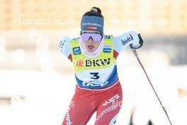 18.12.2022, Davos, Switzerland (SUI): Giuliana Werro (SUI) - FIS world cup cross-country, 20km, Davos (SUI). www.nordicfocus.com. © Modica/NordicFocus. Every downloaded picture is fee-liable.