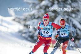 18.12.2022, Davos, Switzerland (SUI): Didrik Toenseth (NOR) - FIS world cup cross-country, 20km, Davos (SUI). www.nordicfocus.com. © Modica/NordicFocus. Every downloaded picture is fee-liable.