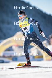 18.12.2022, Davos, Switzerland (SUI): Lauren Jortberg (USA) - FIS world cup cross-country, 20km, Davos (SUI). www.nordicfocus.com. © Modica/NordicFocus. Every downloaded picture is fee-liable.