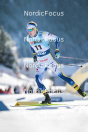 18.12.2022, Davos, Switzerland (SUI): Johan Haeggstroem (SWE) - FIS world cup cross-country, 20km, Davos (SUI). www.nordicfocus.com. © Modica/NordicFocus. Every downloaded picture is fee-liable.