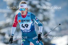 18.12.2022, Davos, Switzerland (SUI): James Clugnet (GBR) - FIS world cup cross-country, 20km, Davos (SUI). www.nordicfocus.com. © Modica/NordicFocus. Every downloaded picture is fee-liable.