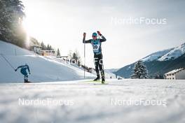 18.12.2022, Davos, Switzerland (SUI): Jonas Dobler (GER) - FIS world cup cross-country, 20km, Davos (SUI). www.nordicfocus.com. © Modica/NordicFocus. Every downloaded picture is fee-liable.