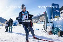 18.12.2022, Davos, Switzerland (SUI): Ben Ogden (USA) - FIS world cup cross-country, 20km, Davos (SUI). www.nordicfocus.com. © Modica/NordicFocus. Every downloaded picture is fee-liable.