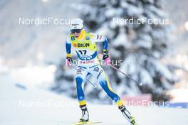 18.12.2022, Davos, Switzerland (SUI): Ida Dahl (SWE) - FIS world cup cross-country, 20km, Davos (SUI). www.nordicfocus.com. © Modica/NordicFocus. Every downloaded picture is fee-liable.