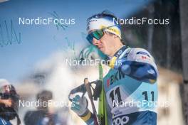 18.12.2022, Davos, Switzerland (SUI): Johan Haeggstroem (SWE) - FIS world cup cross-country, 20km, Davos (SUI). www.nordicfocus.com. © Modica/NordicFocus. Every downloaded picture is fee-liable.