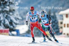 18.12.2022, Davos, Switzerland (SUI): Jonas Baumann (SUI) - FIS world cup cross-country, 20km, Davos (SUI). www.nordicfocus.com. © Modica/NordicFocus. Every downloaded picture is fee-liable.