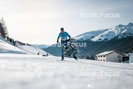 18.12.2022, Davos, Switzerland (SUI): Nail Bashmakov (KAZ) - FIS world cup cross-country, 20km, Davos (SUI). www.nordicfocus.com. © Modica/NordicFocus. Every downloaded picture is fee-liable.