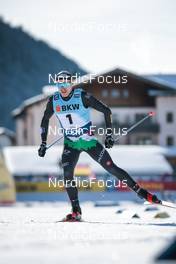 18.12.2022, Davos, Switzerland (SUI): Mikael Abram (ITA) - FIS world cup cross-country, 20km, Davos (SUI). www.nordicfocus.com. © Modica/NordicFocus. Every downloaded picture is fee-liable.