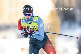 18.12.2022, Davos, Switzerland (SUI): Olivia Bouffard-Nesbitt (CAN) - FIS world cup cross-country, 20km, Davos (SUI). www.nordicfocus.com. © Modica/NordicFocus. Every downloaded picture is fee-liable.