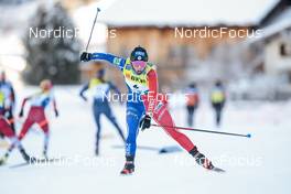 18.12.2022, Davos, Switzerland (SUI): Juliette Ducordeau (FRA) - FIS world cup cross-country, 20km, Davos (SUI). www.nordicfocus.com. © Modica/NordicFocus. Every downloaded picture is fee-liable.