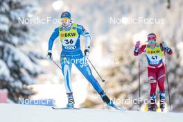 18.12.2022, Davos, Switzerland (SUI): Anni Lindroos (FIN) - FIS world cup cross-country, 20km, Davos (SUI). www.nordicfocus.com. © Modica/NordicFocus. Every downloaded picture is fee-liable.