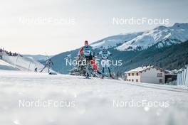 18.12.2022, Davos, Switzerland (SUI): Antoine Cyr (CAN), Eric Rosjoe (SWE), (l-r)  - FIS world cup cross-country, 20km, Davos (SUI). www.nordicfocus.com. © Modica/NordicFocus. Every downloaded picture is fee-liable.