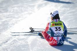 18.12.2022, Davos, Switzerland (SUI): Delphine Claudel (FRA) - FIS world cup cross-country, 20km, Davos (SUI). www.nordicfocus.com. © Modica/NordicFocus. Every downloaded picture is fee-liable.