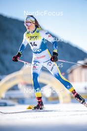 18.12.2022, Davos, Switzerland (SUI): Lovisa Modig (SWE) - FIS world cup cross-country, 20km, Davos (SUI). www.nordicfocus.com. © Modica/NordicFocus. Every downloaded picture is fee-liable.