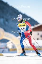 18.12.2022, Davos, Switzerland (SUI): Delphine Claudel (FRA) - FIS world cup cross-country, 20km, Davos (SUI). www.nordicfocus.com. © Modica/NordicFocus. Every downloaded picture is fee-liable.