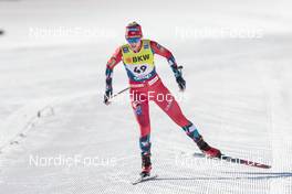 18.12.2022, Davos, Switzerland (SUI): Anne Kjersti Kalvaa (NOR) - FIS world cup cross-country, 20km, Davos (SUI). www.nordicfocus.com. © Modica/NordicFocus. Every downloaded picture is fee-liable.