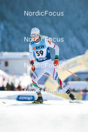 18.12.2022, Davos, Switzerland (SUI): Daniel Peshkov (BUL) - FIS world cup cross-country, 20km, Davos (SUI). www.nordicfocus.com. © Modica/NordicFocus. Every downloaded picture is fee-liable.