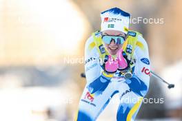 18.12.2022, Davos, Switzerland (SUI): Frida Erkers (SWE) - FIS world cup cross-country, 20km, Davos (SUI). www.nordicfocus.com. © Modica/NordicFocus. Every downloaded picture is fee-liable.