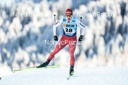 17.12.2022, Davos, Switzerland (SUI): Janik Riebli (SUI) - FIS world cup cross-country, individual sprint, Davos (SUI). www.nordicfocus.com. © Modica/NordicFocus. Every downloaded picture is fee-liable.