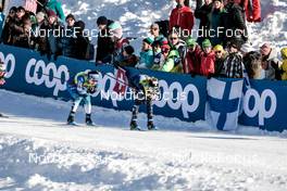 17.12.2022, Davos, Switzerland (SUI): Eva Urevc (SLO), Jessie Diggins (USA), (l-r)  - FIS world cup cross-country, individual sprint, Davos (SUI). www.nordicfocus.com. © Modica/NordicFocus. Every downloaded picture is fee-liable.