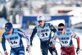 17.12.2022, Davos, Switzerland (SUI): James Clinton Schoonmaker (USA) - FIS world cup cross-country, individual sprint, Davos (SUI). www.nordicfocus.com. © Modica/NordicFocus. Every downloaded picture is fee-liable.