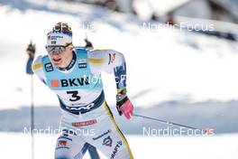 17.12.2022, Davos, Switzerland (SUI): Edvin Anger (SWE) - FIS world cup cross-country, individual sprint, Davos (SUI). www.nordicfocus.com. © Modica/NordicFocus. Every downloaded picture is fee-liable.