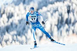 17.12.2022, Davos, Switzerland (SUI): Niilo Moilanen (FIN) - FIS world cup cross-country, individual sprint, Davos (SUI). www.nordicfocus.com. © Modica/NordicFocus. Every downloaded picture is fee-liable.