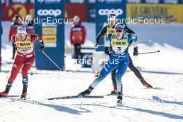 17.12.2022, Davos, Switzerland (SUI): Tiril Udnes Weng (NOR), Eva Urevc (SLO), (l-r)  - FIS world cup cross-country, individual sprint, Davos (SUI). www.nordicfocus.com. © Modica/NordicFocus. Every downloaded picture is fee-liable.