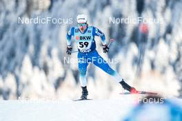 17.12.2022, Davos, Switzerland (SUI): Anze Gros (SLO) - FIS world cup cross-country, individual sprint, Davos (SUI). www.nordicfocus.com. © Modica/NordicFocus. Every downloaded picture is fee-liable.