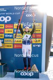 17.12.2022, Davos, Switzerland (SUI): Johanna Hagstroem (SWE), (l-r) - FIS world cup cross-country, individual sprint, Davos (SUI). www.nordicfocus.com. © Modica/NordicFocus. Every downloaded picture is fee-liable.