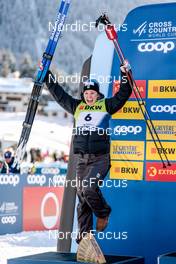 17.12.2022, Davos, Switzerland (SUI): Jessie Diggins (USA), (l-r) - FIS world cup cross-country, individual sprint, Davos (SUI). www.nordicfocus.com. © Modica/NordicFocus. Every downloaded picture is fee-liable.