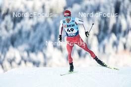 17.12.2022, Davos, Switzerland (SUI): Roman Furger (SUI) - FIS world cup cross-country, individual sprint, Davos (SUI). www.nordicfocus.com. © Modica/NordicFocus. Every downloaded picture is fee-liable.