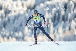 17.12.2022, Davos, Switzerland (SUI): Rosie Brennan (USA) - FIS world cup cross-country, individual sprint, Davos (SUI). www.nordicfocus.com. © Modica/NordicFocus. Every downloaded picture is fee-liable.