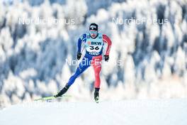 17.12.2022, Davos, Switzerland (SUI): Arnaud Chautemps (FRA) - FIS world cup cross-country, individual sprint, Davos (SUI). www.nordicfocus.com. © Modica/NordicFocus. Every downloaded picture is fee-liable.