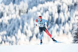 17.12.2022, Davos, Switzerland (SUI): Antoine Cyr (CAN) - FIS world cup cross-country, individual sprint, Davos (SUI). www.nordicfocus.com. © Modica/NordicFocus. Every downloaded picture is fee-liable.