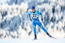 17.12.2022, Davos, Switzerland (SUI): Konstantin Bortsov (KAZ) - FIS world cup cross-country, individual sprint, Davos (SUI). www.nordicfocus.com. © Modica/NordicFocus. Every downloaded picture is fee-liable.