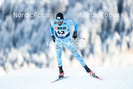 17.12.2022, Davos, Switzerland (SUI): Gonzalo Angel Gomez (ARG) - FIS world cup cross-country, individual sprint, Davos (SUI). www.nordicfocus.com. © Modica/NordicFocus. Every downloaded picture is fee-liable.